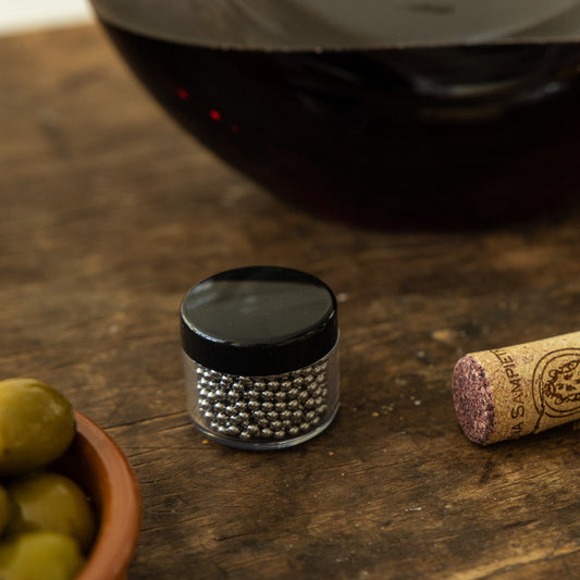 Decanteer karaf schoonmaak parels